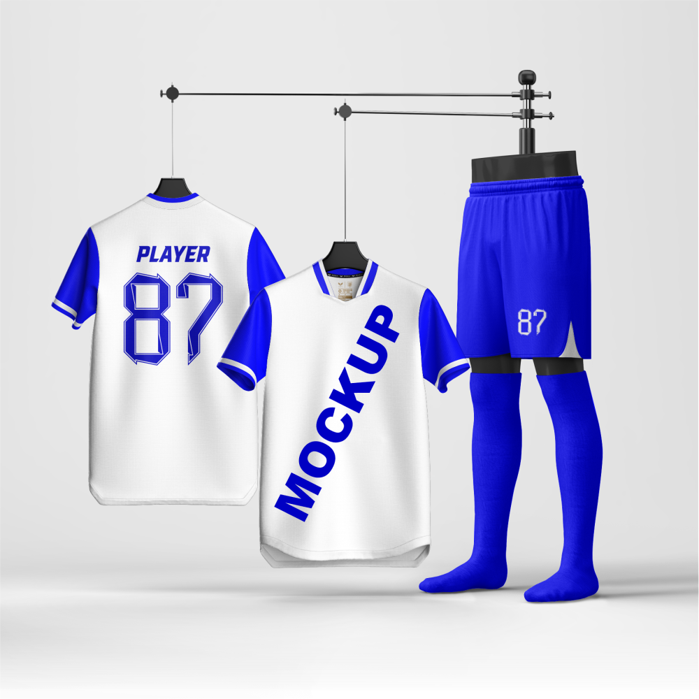 Mockup CDR Conjunto Esportivo Gola La Liga Jersey