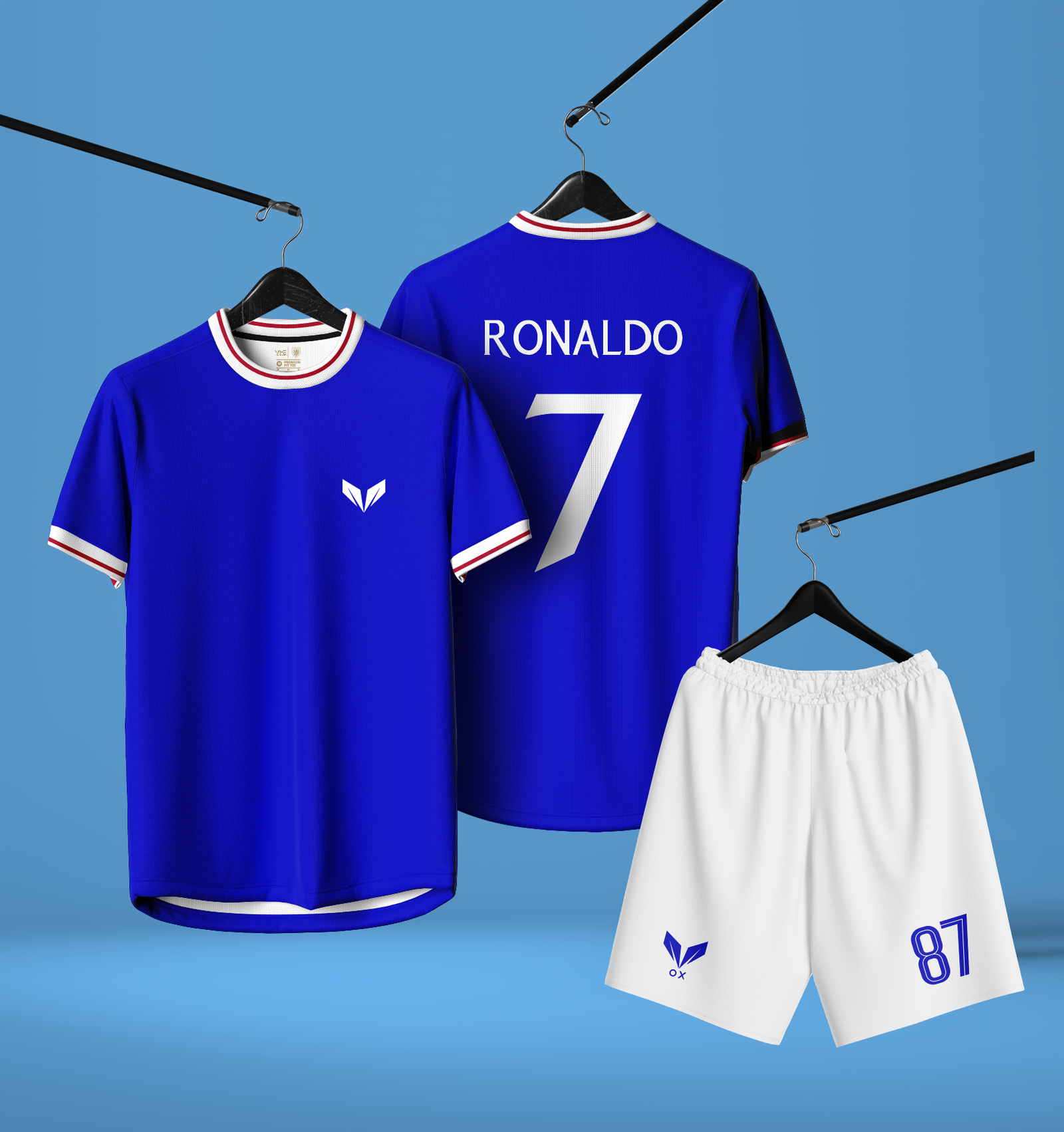 Mockup CDR II Conjunto Esportivo Gola Redonda Jersey - Imagem 2