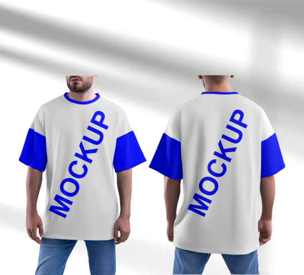 Mockup CDR Camisa Oversized Masculina
