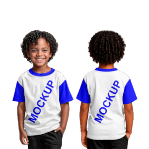 Mockup CDR Camisa Escolar Infantil