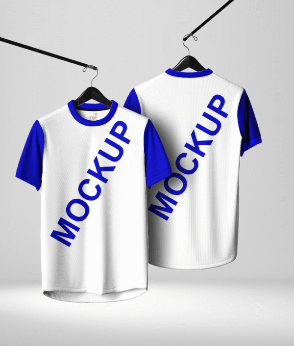Mockup CDR Camisa Basica Gola Redonda