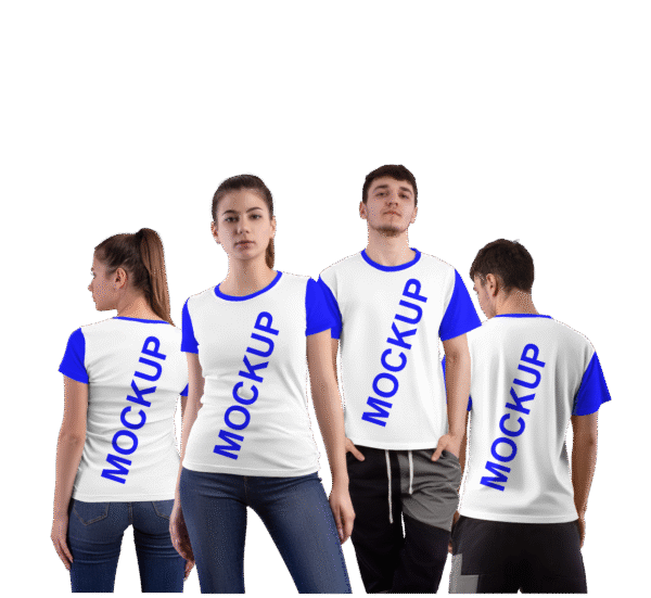 Mockup CDR Camisa Para Casal