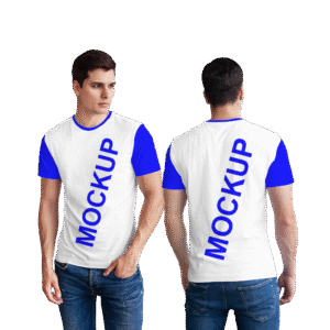 Mockup CDR Camisa Básica Humano