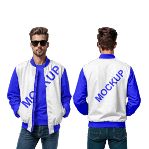 Mockup CDR Jaqueta Masculina Humano