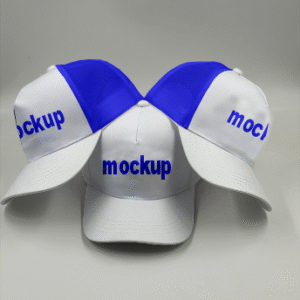 Mockup CDR Boné Tela