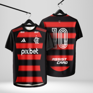 Camisa Flamengo Titular 2025 2026 Modelo Atualizado