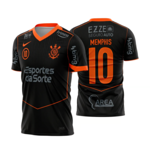 Arte Camisa Corinthians Terceira 2025 - 2026
