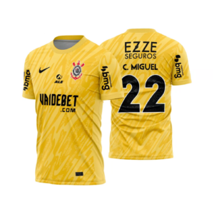 Arte Vetor Camisa Corinthians Goleiro 2024 - 2025