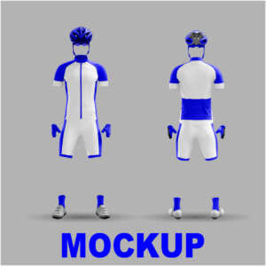 Mockup CDR CONJUNTO de Ciclismo