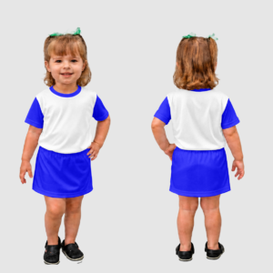 Mockup CDR Uniforme Escolar Short Saia